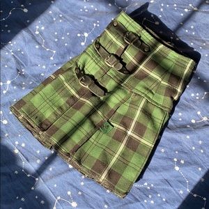 Tripp NYC brand: Cute green striped skirt